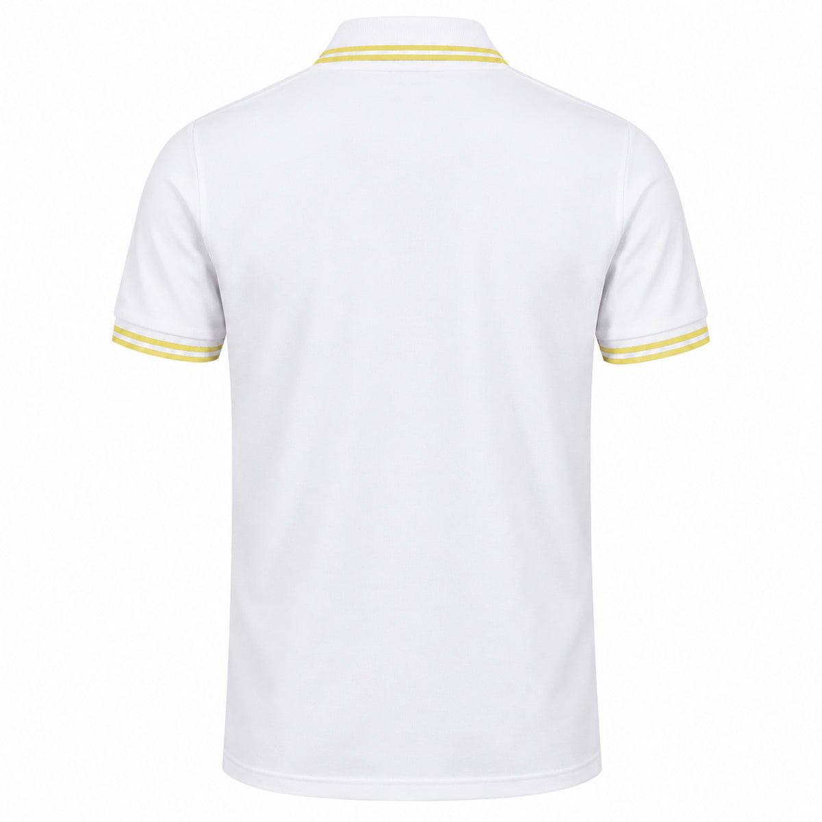 Capri Polo — White/Yellow