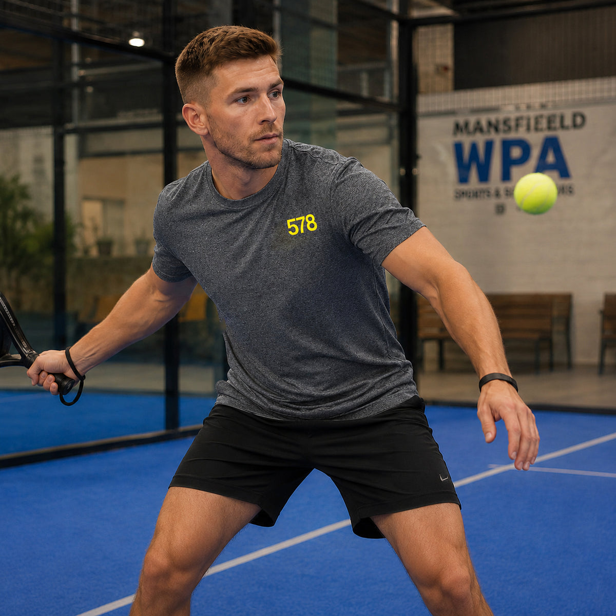 578 Carbon Sport T-Shirt — Black