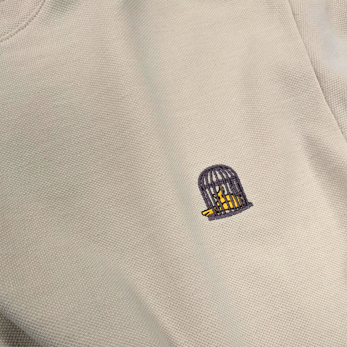Norton T-Shirt — Classic Form in Soft Neutral