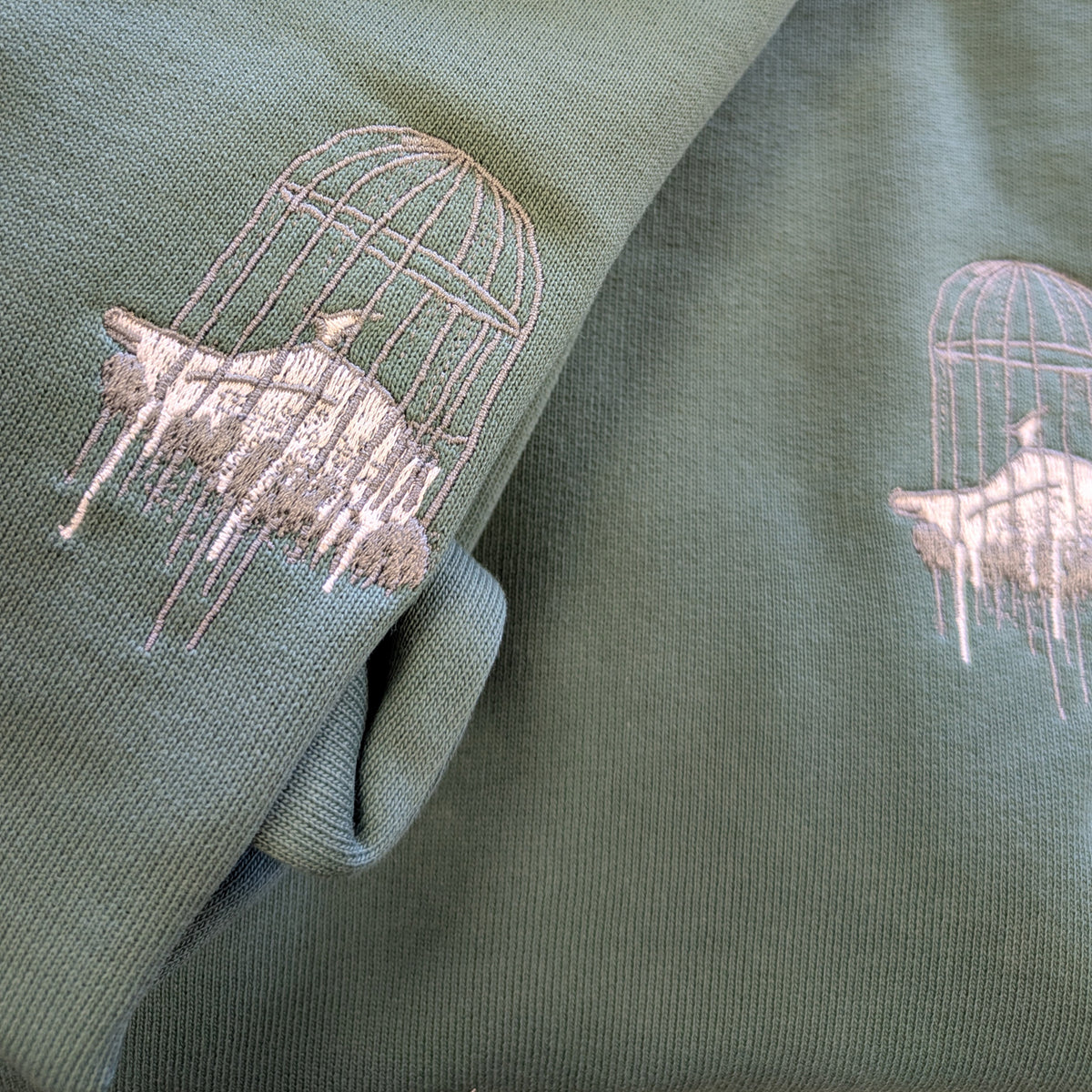 Pitch Crewneck Sweater — Green